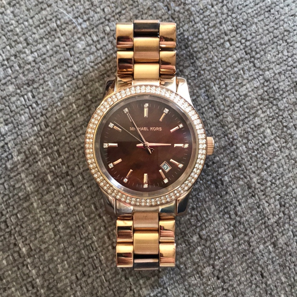Michael Kors rose gold women’s watch. 39mm